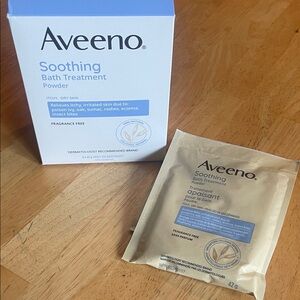 Aveeno Soothing Oatmeal Bath Treatment Fragrance-Free Powder